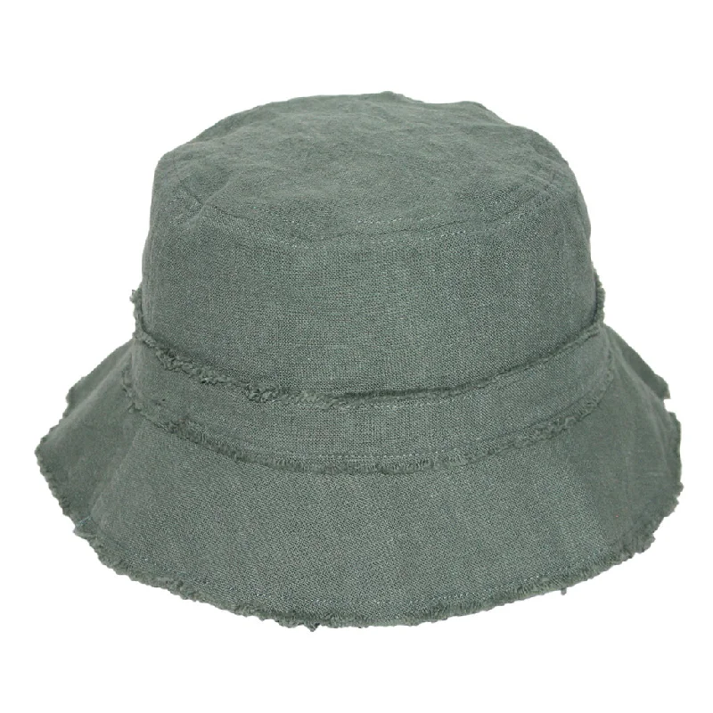 Father's Day Bucket Hat for Present -Jinja Cotton Bucket Hat - Khaki