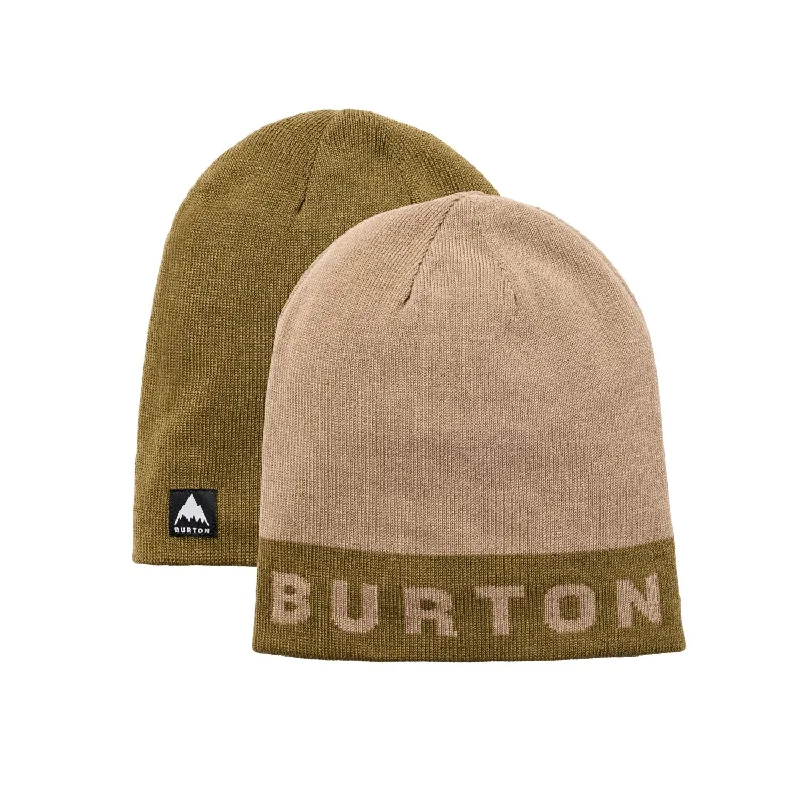 Retro baseball cap with classic team colors -Burton Recycled Billboard Beanie 2025