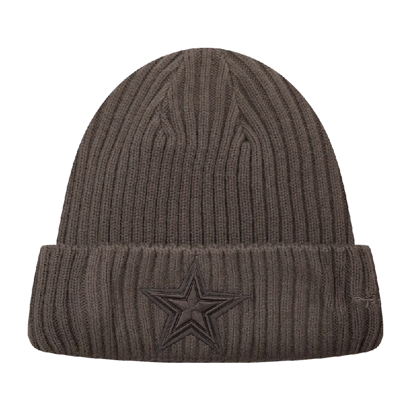 Camouflage dad cap for subtle outdoor blend -NFL DALLAS COWBOYS NEUTRAL UNISEX BEANIE (DARK TAUPE)