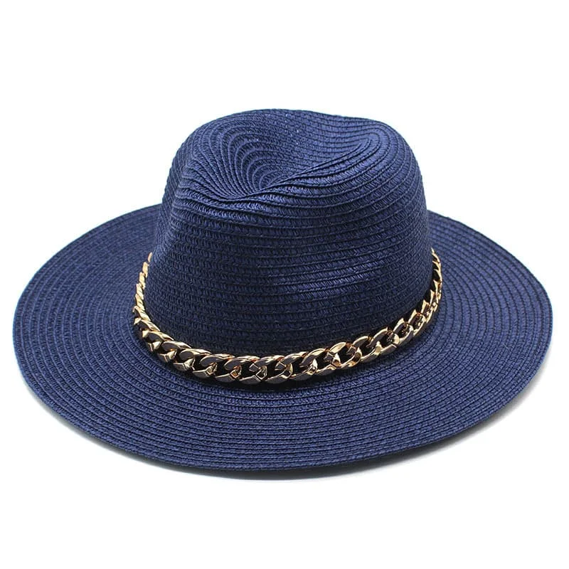 Durable felt hat with sturdy wool build -Magnum Golden Chain Fedora Hat