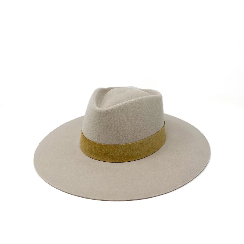 Affordable felt hat with simple chic look -SYDNEY FEDORA ANTIQUE