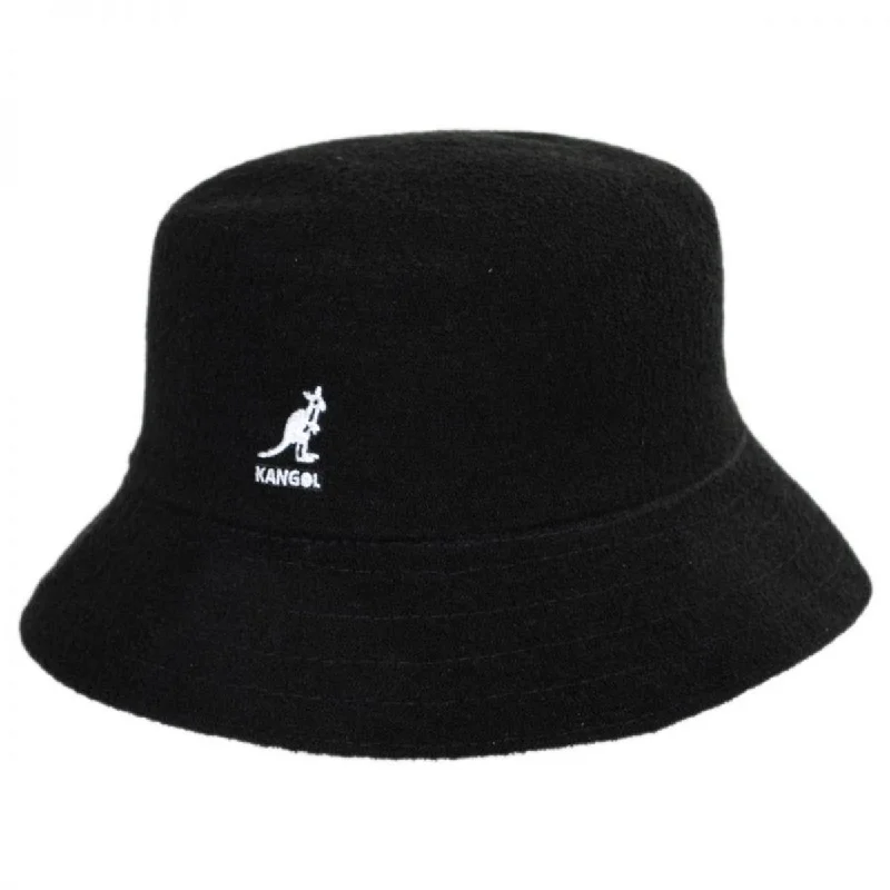 Black Bucket Hat for Versatile -Bermuda Bucket Hat