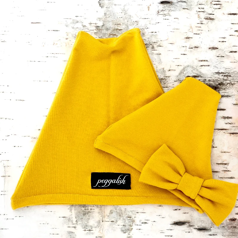 Trucker mesh cap for ventilated cool wear -Beanie Hat - Honey Mustard