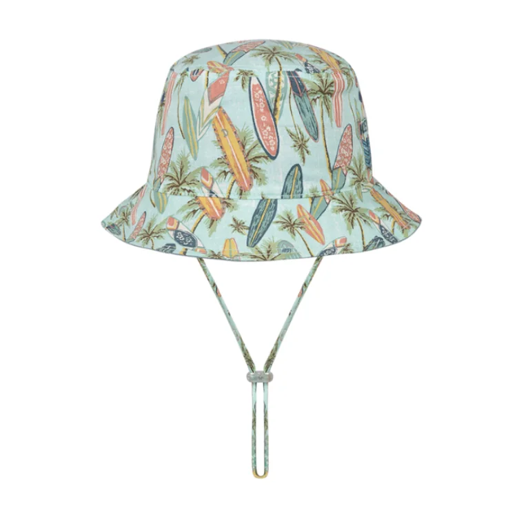 Fringed Bucket Hat for Edge -Dozer Boys Bucket Koby - Natural