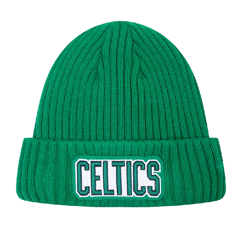 Camo trucker cap for outdoor adventure style -NBA BOSTON CELTICS CLASSIC CORE UNISEX BEANIE (KELLY GREEN)