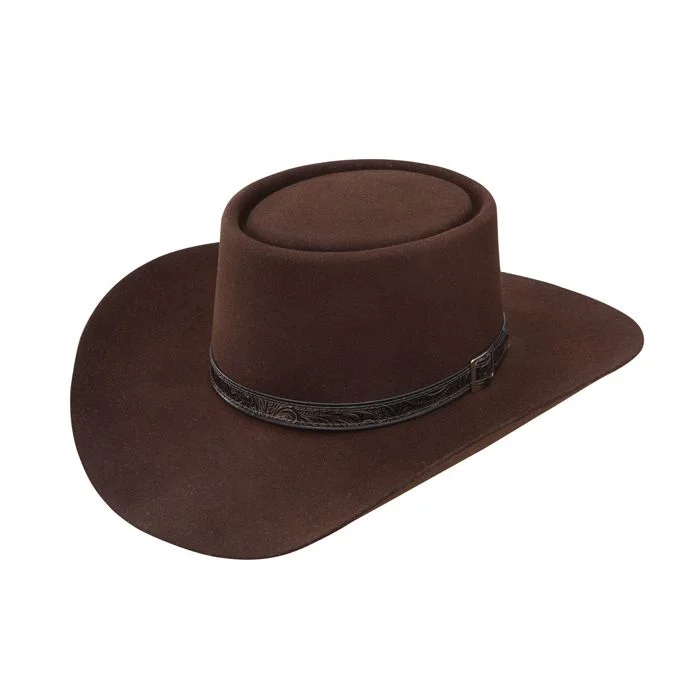 Warm felt hat with plush interior lining -Stetson Revenger Western Hat