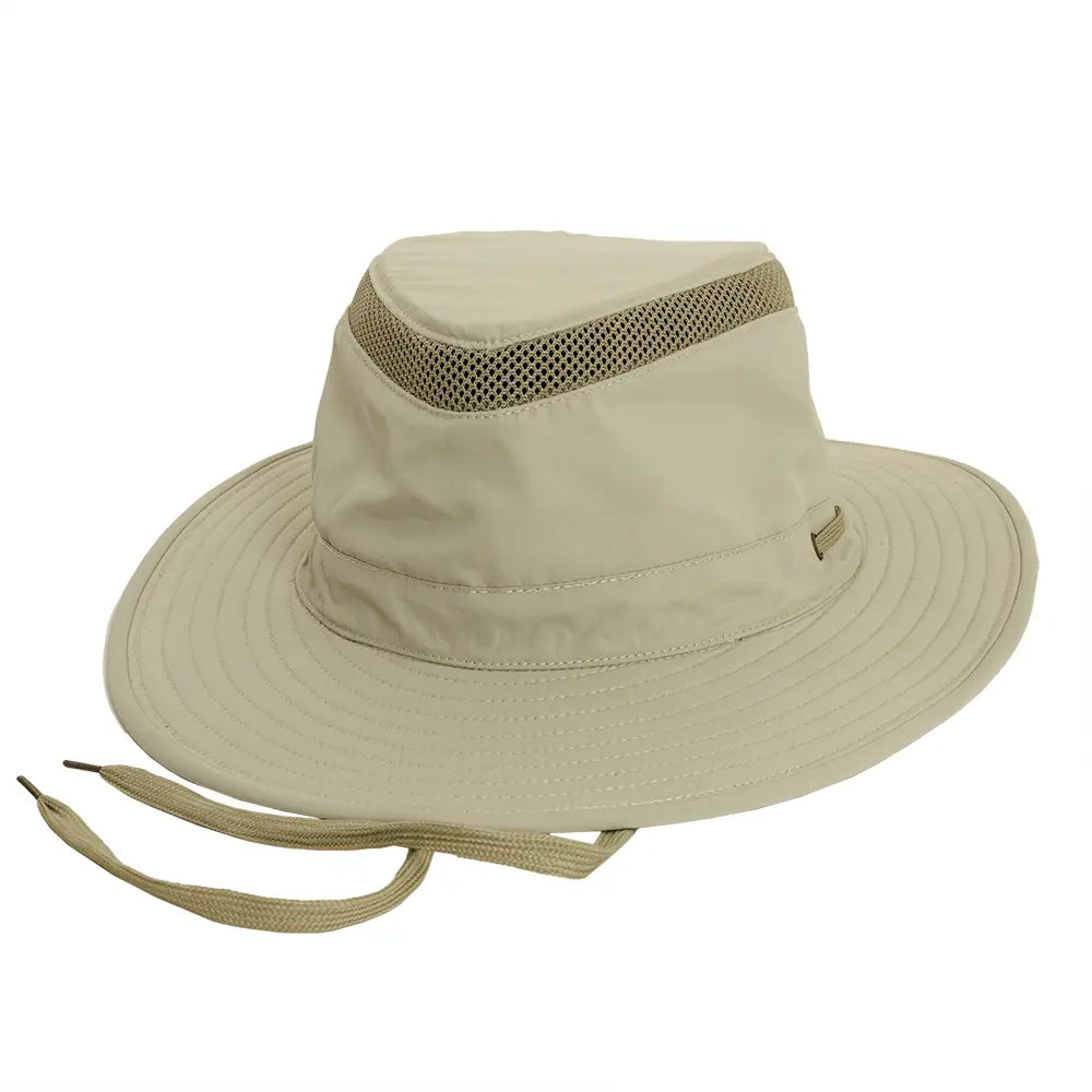 Handmade straw sun hat for women with rustic charm and timeless appeal -Angler | Mens Nylon Wide Brim Sun Hat