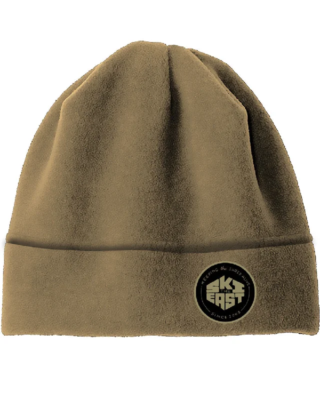 Fitted cap for snug personalized fit -Rime Fleece Beanie - Maple