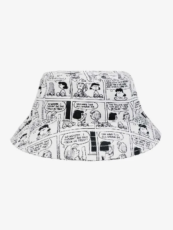 Military Bucket Hat for Tough -Comic Strip Bucket Hat