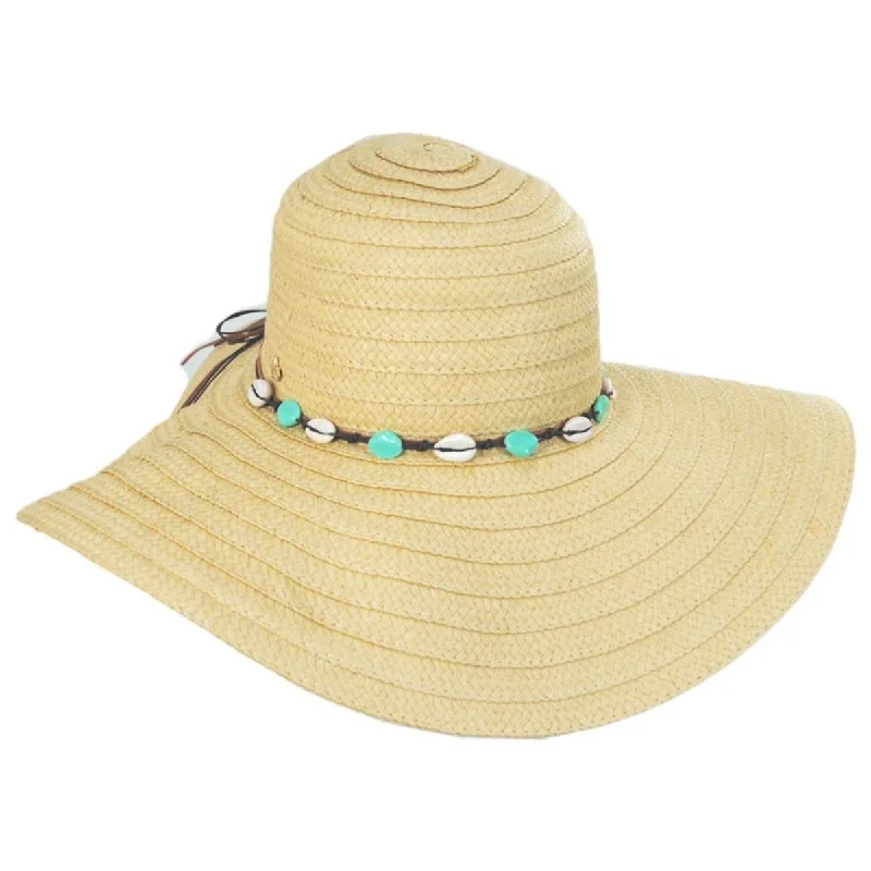 Trendy straw fedora hat for women with a modern, chic look for summer -Dover Toyo Braid Swinger Sun Hat