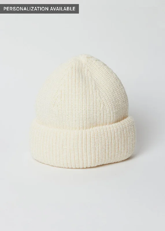 Designer cap for high-end brand appeal -Major Beanie