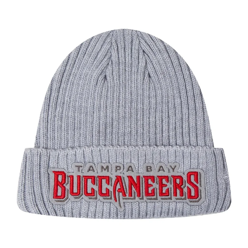 Vintage cap for retro fashion enthusiasts -NFL TAMPA BAY BUCCANEERS CLASSIC CORE UNISEX BEANIE (GRAY)