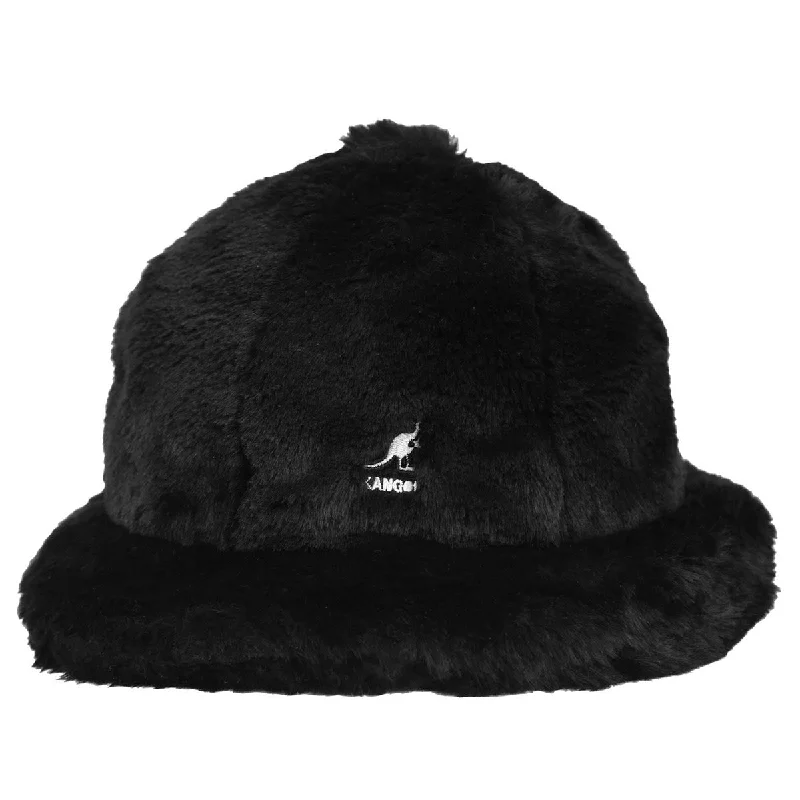 Graduation Bucket Hat for Milestone -Kangol Faux Fur Casual Bucket Hat