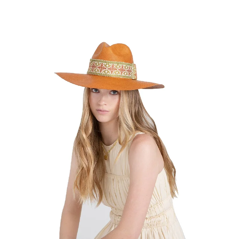 Comfortable straw hat for women with wide brim and adjustable fit -Frances