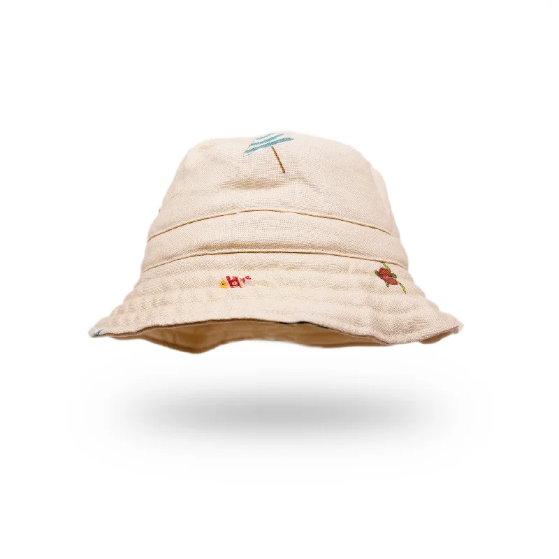 Beaded Bucket Hat for Decoration -NF Beach Bucket