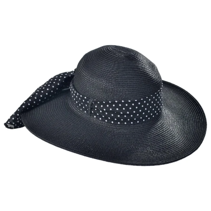 Wide-brim straw sun hat for women with UV protection for beach days -Beach Side Toyo Straw Sun Hat