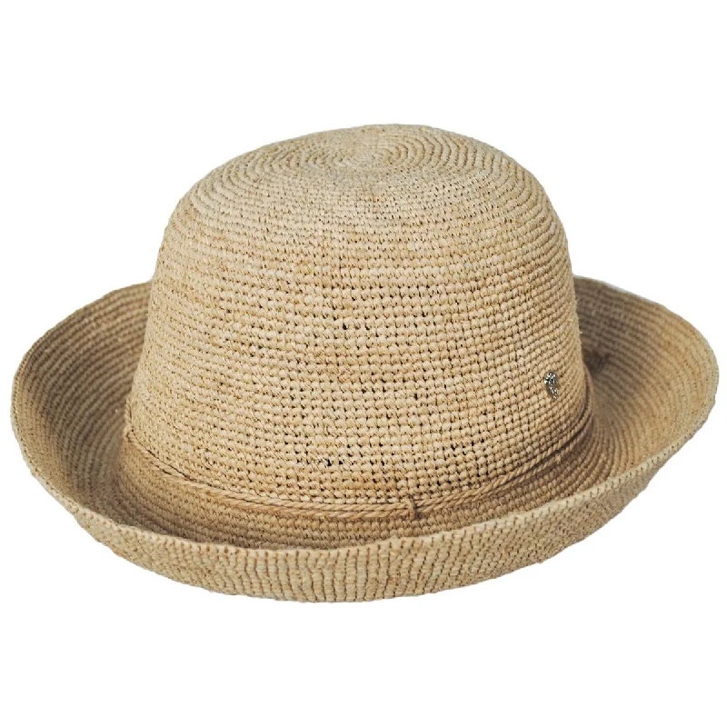 Stylish straw fedora hat for men with a sleek band design -Provence 8 Raffia Straw Sun Hat