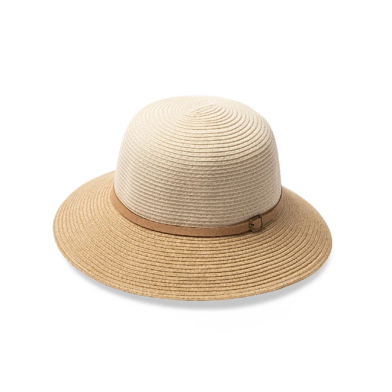 Picnic Bucket Hat for Outing -Daphne Bucket Hat - Ivory Natural