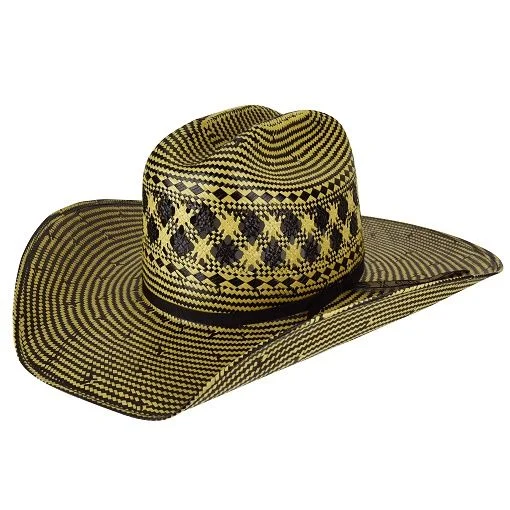 Natural straw hat for women with eco-friendly materials and breathable design -Bailey Double Tall Straw Hat