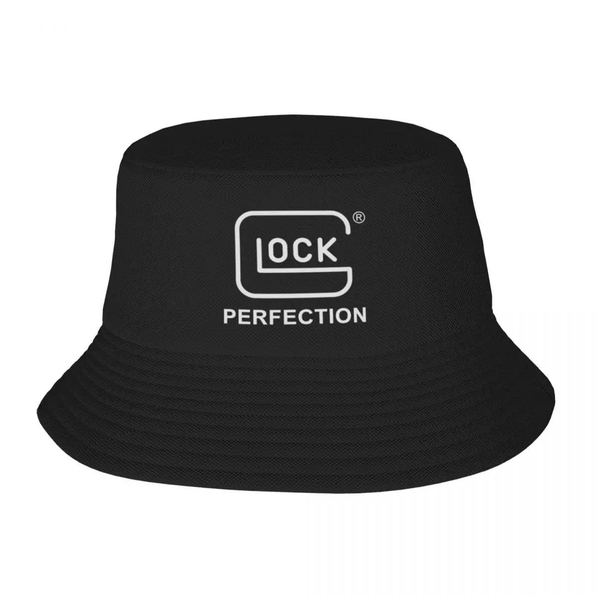 Embroidered Bucket Hat for Detail -Glock Perfection Black Bucket Hat