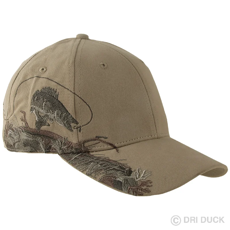 Durable straw Panama hat for men with a breathable and practical design -Walleye Hat