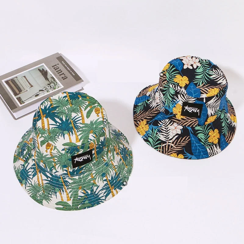 Contemporary Bucket Hat for Fashion -Casual Street Panama Hat Bucket Caps Reversible Hats Casual Hat