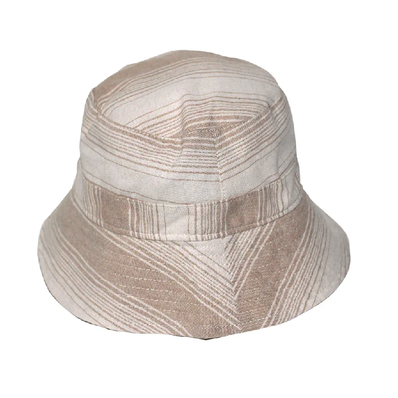 Yoga Bucket Hat for Relaxation -Hudson Bucket Hat - Beige