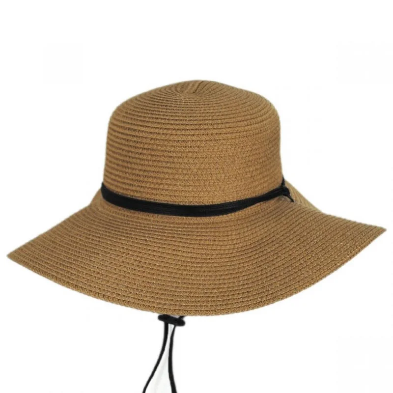 Handmade straw cowboy hat for men with a rugged and timeless look -Global Adventure Packable Toyo Straw Blend Sun Hat