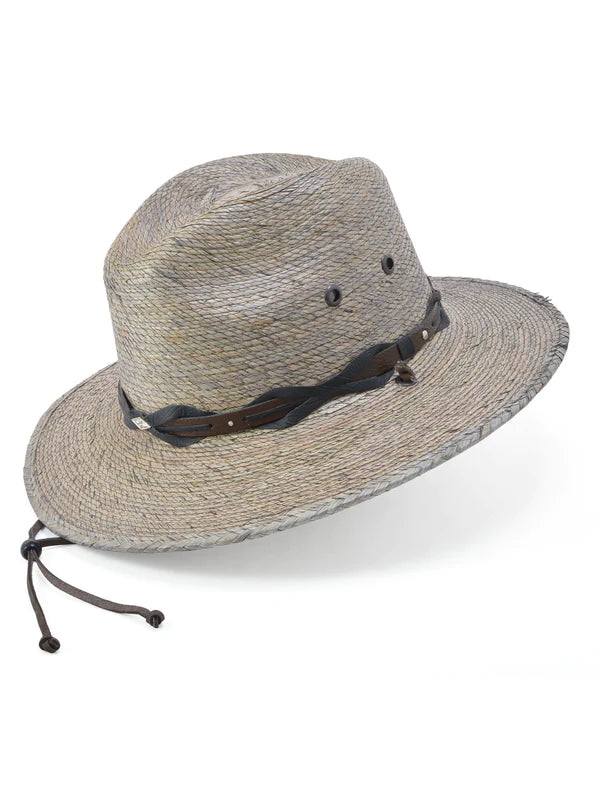 Handmade straw sun hat for women with rustic charm and timeless appeal -Marco