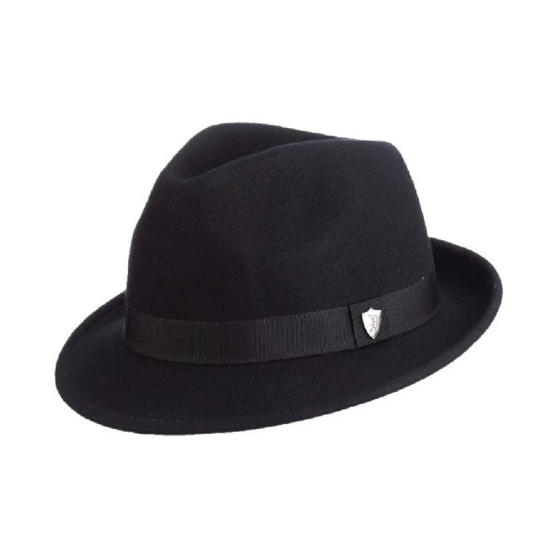 Soft felt hat for cozy everyday comfort -Scala Fremont Crushable Wool Felt Trilby Hat