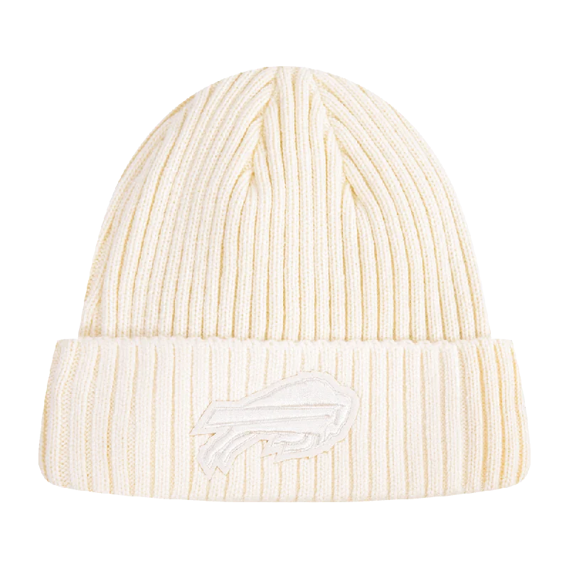 Lightweight sports cap with UV protection -NFL BUFFALO BILLS NEUTRAL UNISEX BEANIE (EGGSHELL)