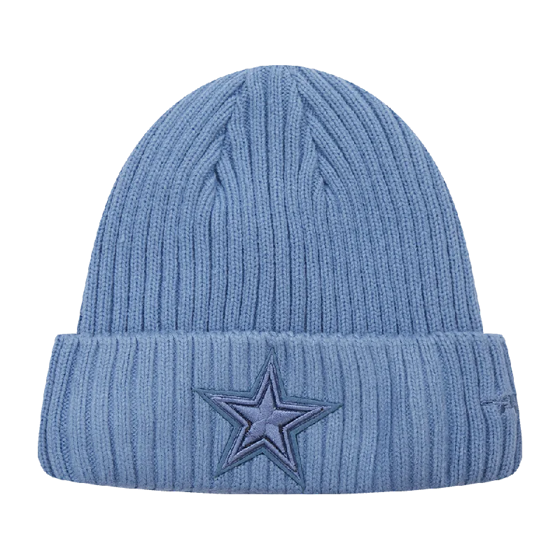 Mesh dad cap for ventilated hot days -NFL DALLAS COWBOYS NEUTRAL BEANIE (STEEL BLUE)