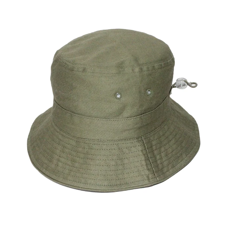 Anniversary Bucket Hat for Occasion -Jester Bucket Hat - Khaki Green