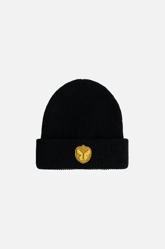 Canvas dad cap for rugged daily style -GOLD ICON BEANIE LOW