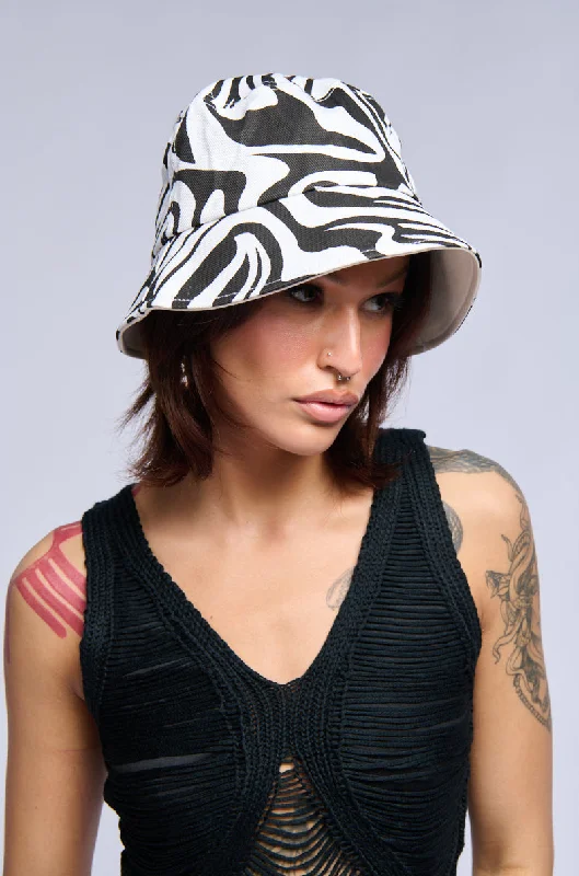 Yoga Bucket Hat for Relaxation -WILD BABE BUCKET HAT