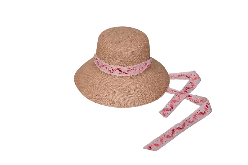 Fun straw hat for kids with vibrant patterns and playful accents -Cynthia