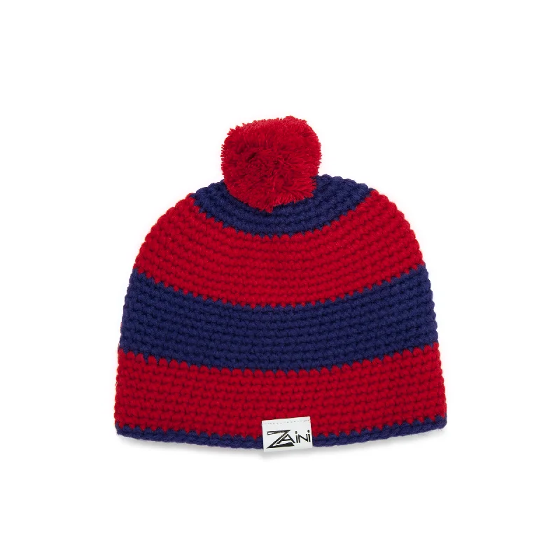 Adjustable cap with sturdy velcro closure -Tilly Fleece Lined Snug Bobble Hat