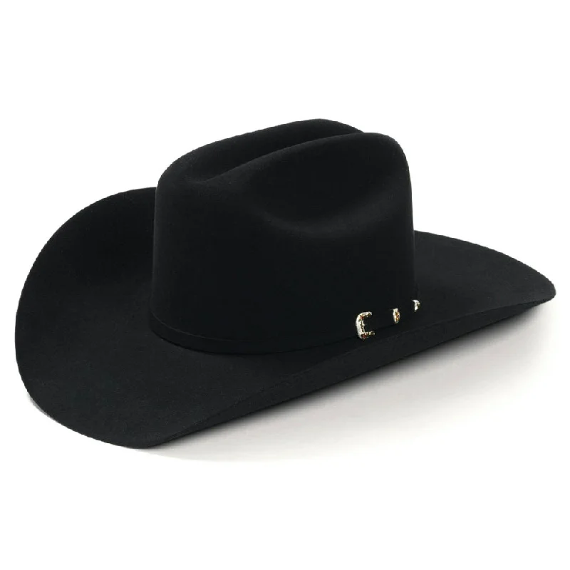 Wide-brimmed straw hat for women for beach days and summer fun -El Patron Black