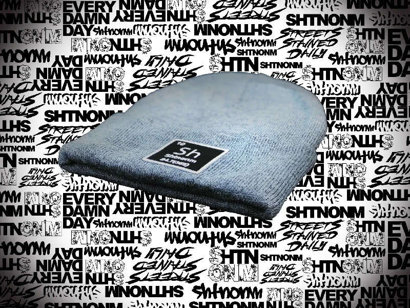 Casual denim cap for laid-back vibes -SHTNONM- ELEMENT BEANIE