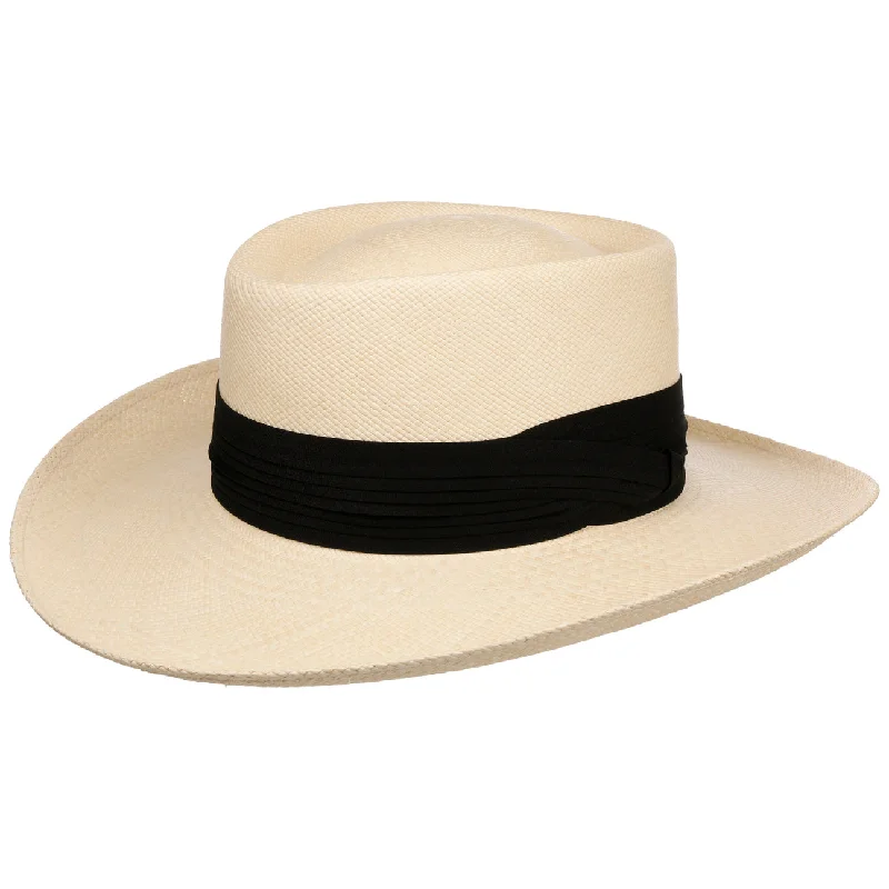 Classic straw hat for women with wide brim for sun protection -Summer Breeze Straw Hat