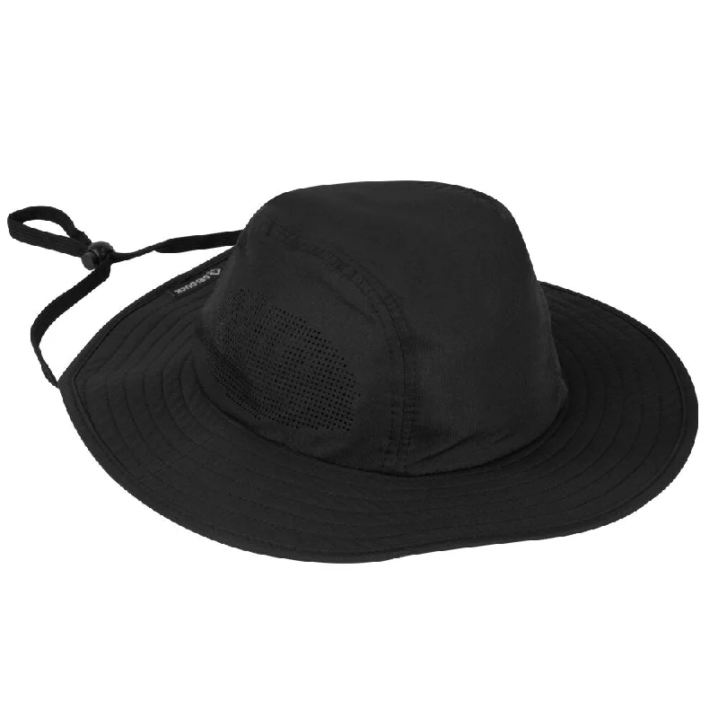 Wide-brimmed straw hat for women for beach days and summer fun -Packable Performance Booney