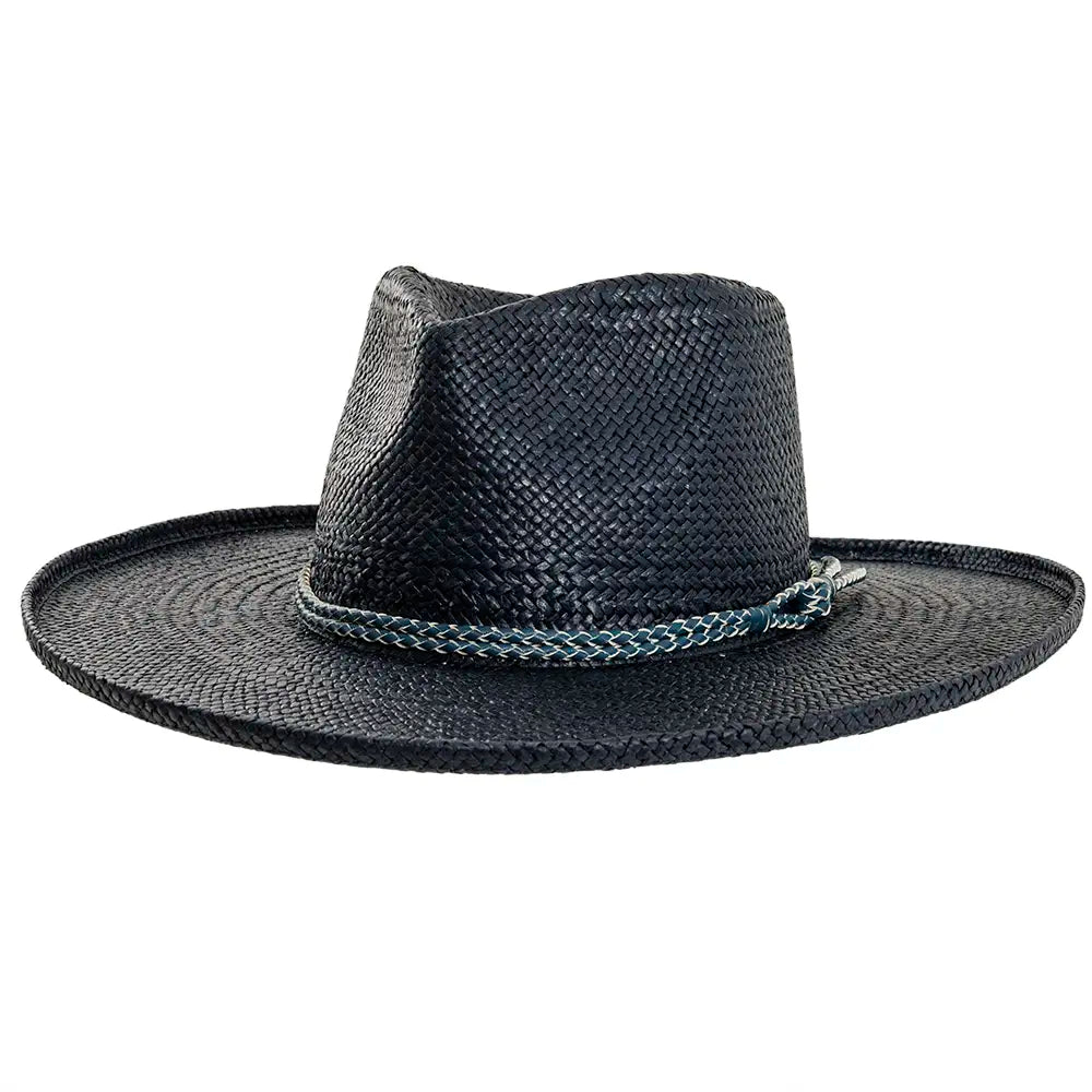 Designer straw sun hat for men with luxurious design and high-quality material -Bailey | Womens Sun Straw Hat