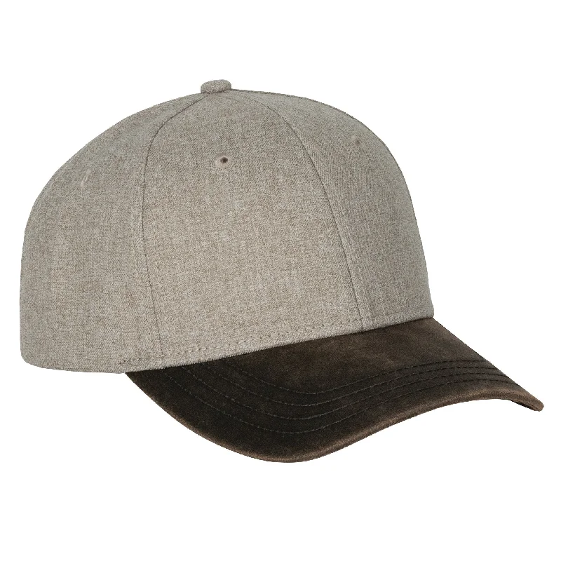 Casual straw bucket hat for men with laid-back look for summer wear -Wildwood Heathered Hat