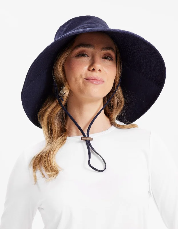 Natural straw hat for women with eco-friendly materials and breathable design -Ultimate Wide Brim Sun Hat UPF 50+