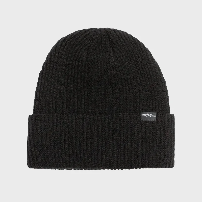 Affordable cap for budget-friendly headwear options -Dark Seas Lyell Beanie Hat - Black