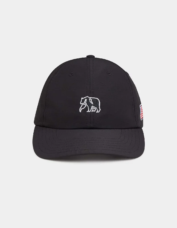 Baseball Cap for Office Wear -Patriotic Performance Cap in Black