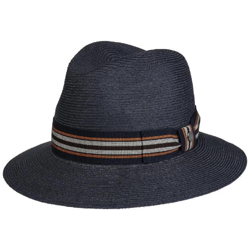 Stylish straw hat for men with natural design for summer fashion -Vintello Traveller Hemp Hat by Lierys