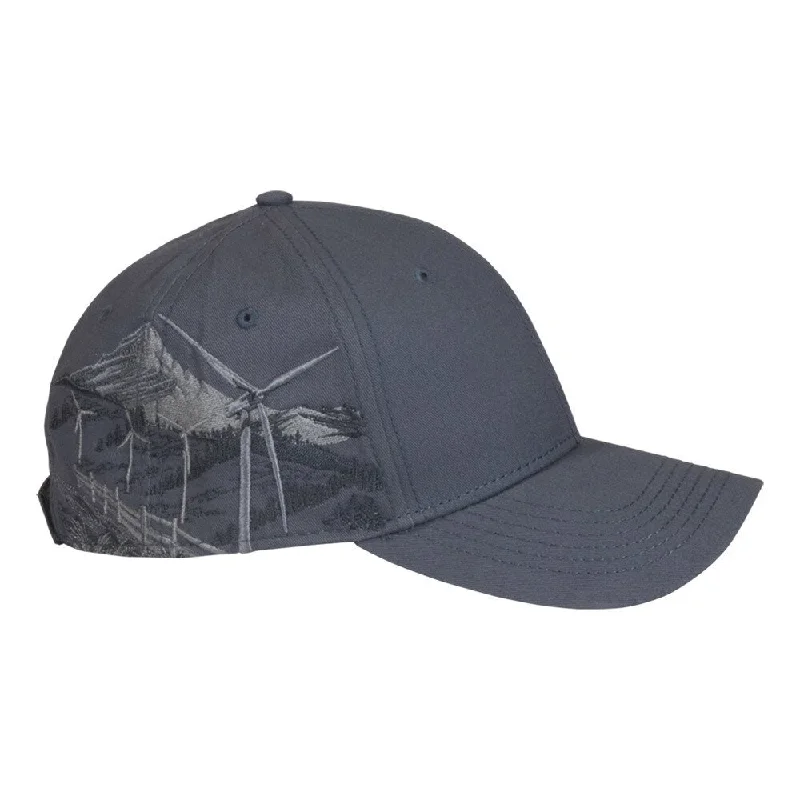 Lightweight straw hat for men with casual style and sun protection for travel -Wind Turbine Hat