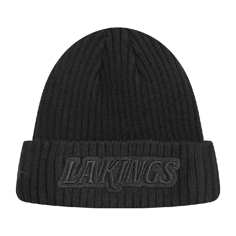 Designer dad cap for upscale casual flair -NHL LOS ANGELES KINGS NEUTRAL BEANIE (BLACK)