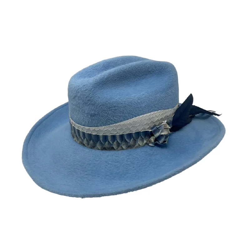 Affordable felt hat for budget-friendly accessorizing -Le Twat - Ice Blue